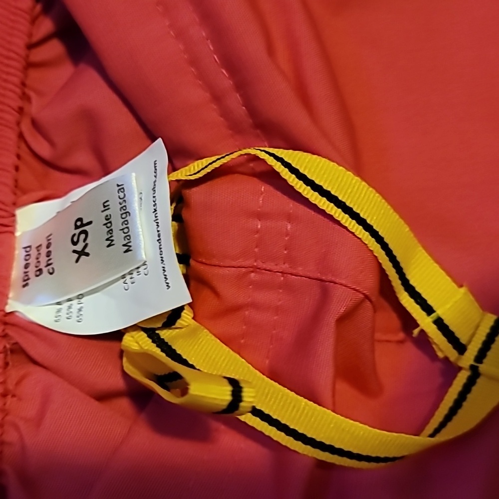 WonderWink Pink Scrub Bottoms with Flared Design NWT - Picture 2 of 4